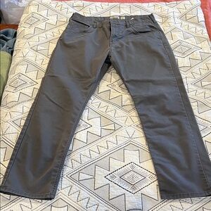 Patagonia Iron Clad Organic Cotton Pants - Dark Gray